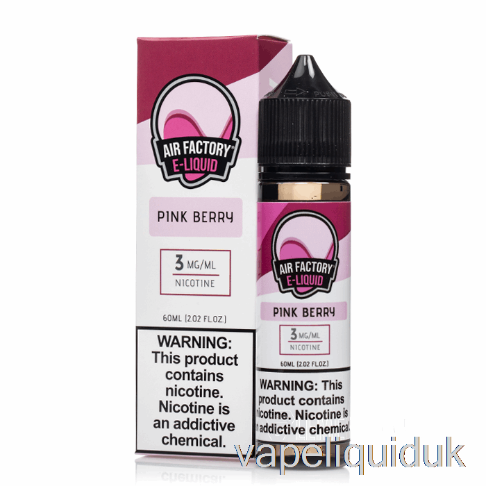 Pink Berry - Air Factory - 60mL 3mg Vape Juice